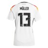 Officiële Voetbalshirt Duitsland Muller 13 Thuis EK 2024 - Dames